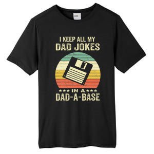 Dad Jokes In Dadabase Tall Fusion ChromaSoft Performance T-Shirt