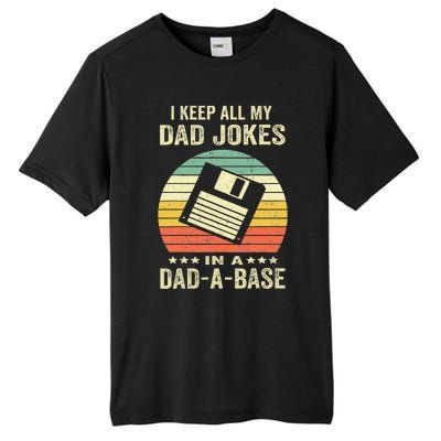 Dad Jokes In Dadabase Tall Fusion ChromaSoft Performance T-Shirt