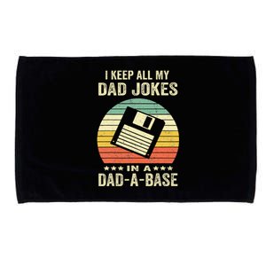 Dad Jokes In Dadabase Microfiber Hand Towel