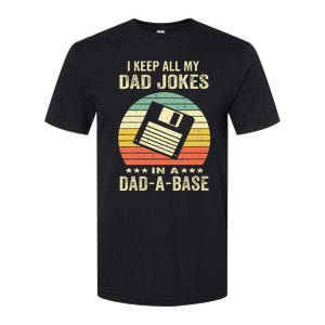 Dad Jokes In Dadabase Softstyle CVC T-Shirt