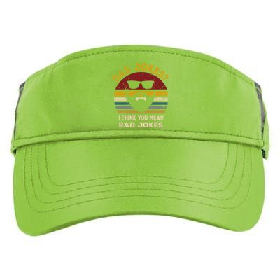 Dad Jokes I Think You Mean Rad Jokes Funny Dads Great Gift Adult Drive Performance Visor