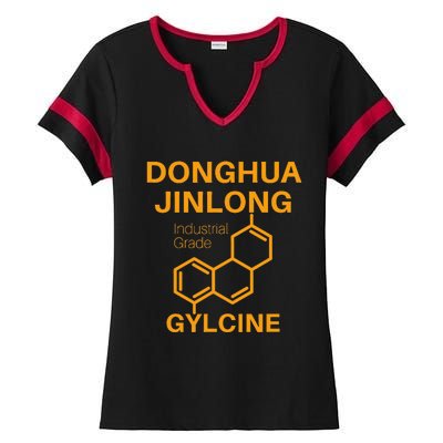 Donghua Jinlong Industrial Grade Glycine Ladies Halftime Notch Neck Tee