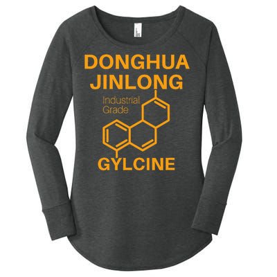 Donghua Jinlong Industrial Grade Glycine Women's Perfect Tri Tunic Long Sleeve Shirt