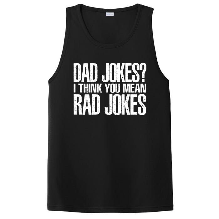 Dad Jokes I Think You Mean Rad Jokes PosiCharge Competitor Tank