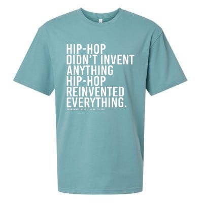 Dj Jazzy Jeff Hiphop Didnt Invent Anything Hiphop Sueded Cloud Jersey T-Shirt