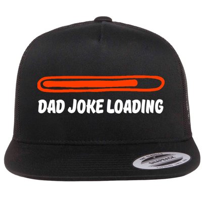 Dad Joke Loading Daddy Father Humor Cool Gift Flatbill Hat