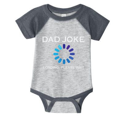 Dad Joke Loading Please Wait Funny Infant Baby Jersey Bodysuit
