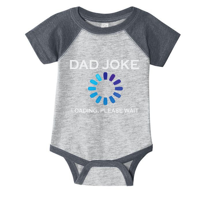 Dad Joke Loading Please Wait Funny Infant Baby Jersey Bodysuit