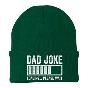 Dad Joke Loading Please Wait Fathers Day Knit Cap Winter Beanie