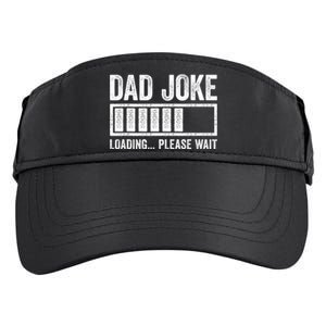 Dad Joke Loading Please Wait Fathers Day Adult Drive Performance Visor