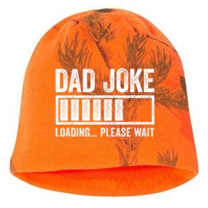 Dad Joke Loading Please Wait Fathers Day Kati - Camo Knit Beanie