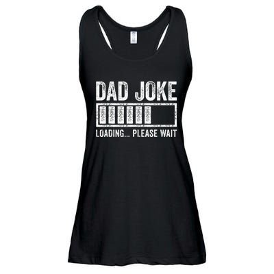 Dad Joke Loading Please Wait FatherS Day Ladies Essential Flowy Tank