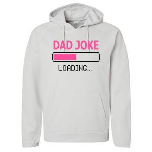 Dad Joke Loading Fathers Day For Daddy Performance Fleece Hoodie