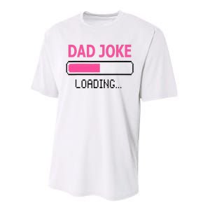 Dad Joke Loading Fathers Day For Daddy Performance Sprint T-Shirt