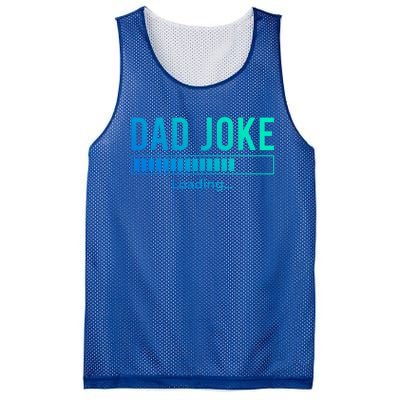 Dad Joke Loading Funny Dad Daddy Funny Gift Fathers Day Bad Pun Funny Gift Mesh Reversible Basketball Jersey Tank