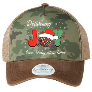 Delivering Joy Labor And Delivery Christmas L And D Nurse Gift Legacy Tie Dye Trucker Hat