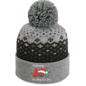 Delivering Joy Labor And Delivery Christmas L And D Nurse Gift The Baniff Cuffed Pom Beanie