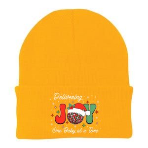 Delivering Joy Labor And Delivery Christmas L And D Nurse Gift Knit Cap Winter Beanie