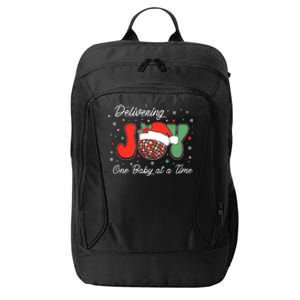 Delivering Joy Labor And Delivery Christmas L And D Nurse Gift City Backpack