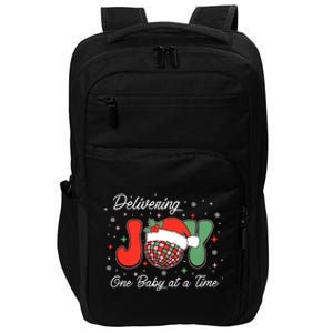 Delivering Joy Labor And Delivery Christmas L And D Nurse Gift Impact Tech Backpack