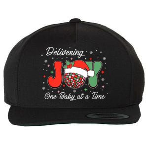 Delivering Joy Labor And Delivery Christmas L And D Nurse Gift Wool Snapback Cap