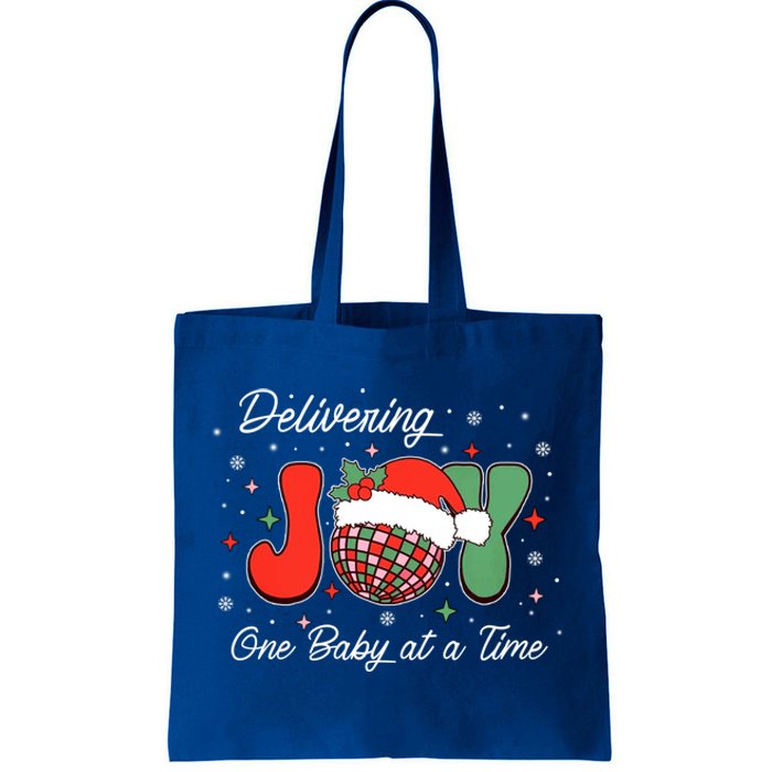 Delivering Joy Labor And Delivery Christmas L And D Nurse Gift Tote Bag