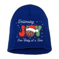 Delivering Joy Labor And Delivery Christmas L And D Nurse Gift Short Acrylic Beanie