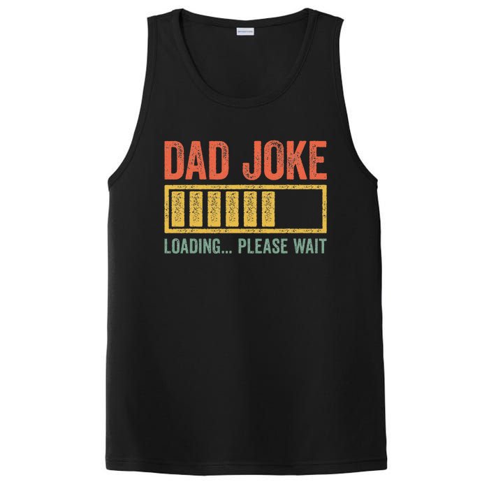 Dad Joke Loading Please Wait Father's Day PosiCharge Competitor Tank