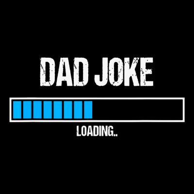Dad Joke Loading Funny Fathers Day Humour Bad Pun Daddy Gift T-Shirt