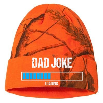 Dad Joke Loading Funny Fathers Day Humour Bad Pun Daddy Gift Kati Licensed 12" Camo Beanie