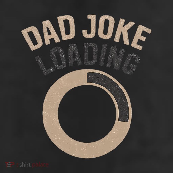 Dad Joke Loading 7 Panel Mesh Trucker Snapback Hat