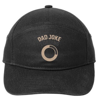 Dad Joke Loading 7-Panel Snapback Hat