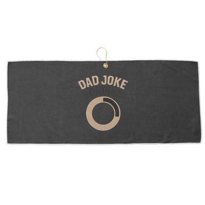 Dad Joke Loading Large Microfiber Waffle Golf Towel