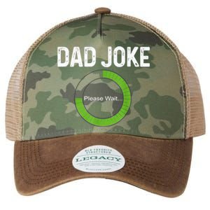 Dad Joke Loading Please Wait Fathers Day Funny Father Humor Gift Legacy Tie Dye Trucker Hat