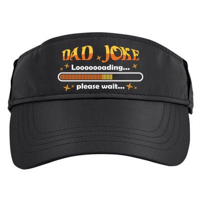 Dad Joke Loading Please Wait Funny Gift Adult Drive Performance Visor
