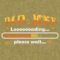 Dad Joke Loading Please Wait Funny Gift Garment-Dyed Women's Muscle Tee