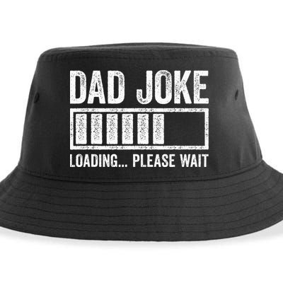Dad Joke Loading Please Wait Father's Day Sustainable Bucket Hat