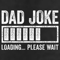 Dad Joke Loading Please Wait Father's Day Large Microfiber Waffle Golf Towel