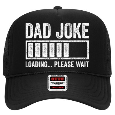 Dad Joke Loading Please Wait Father's Day Trucker Hat