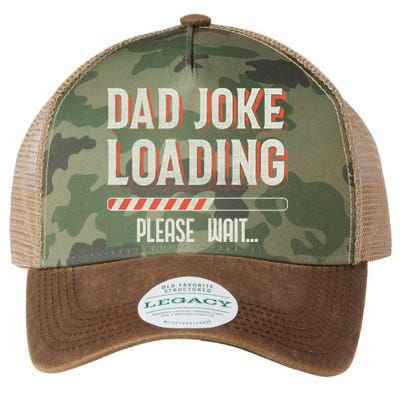 Dad Joke Loading   Legacy Tie Dye Trucker Hat