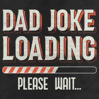 Dad Joke Loading   7 Panel Mesh Trucker Snapback Hat