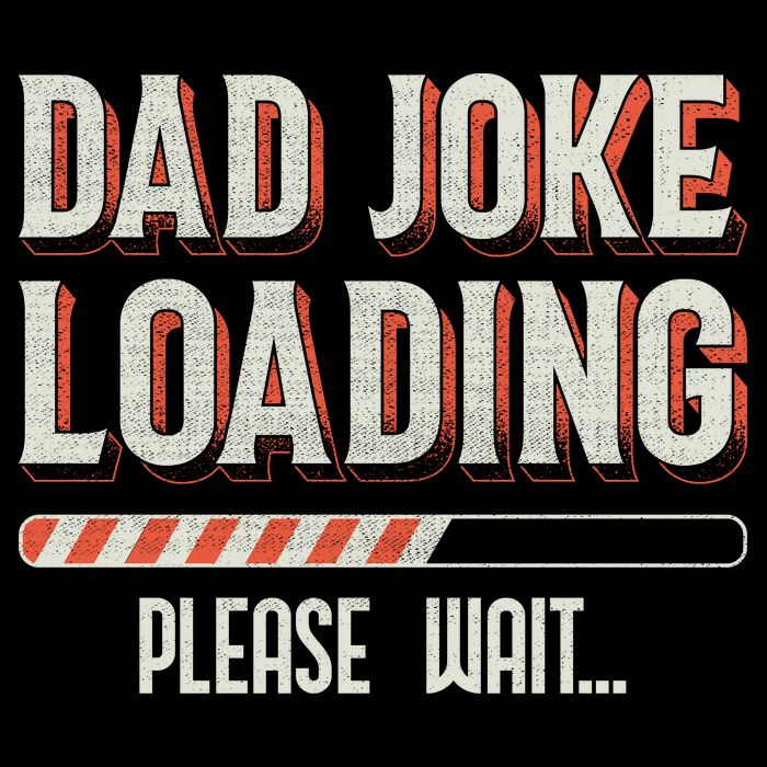 Dad Joke Loading   Crop Top