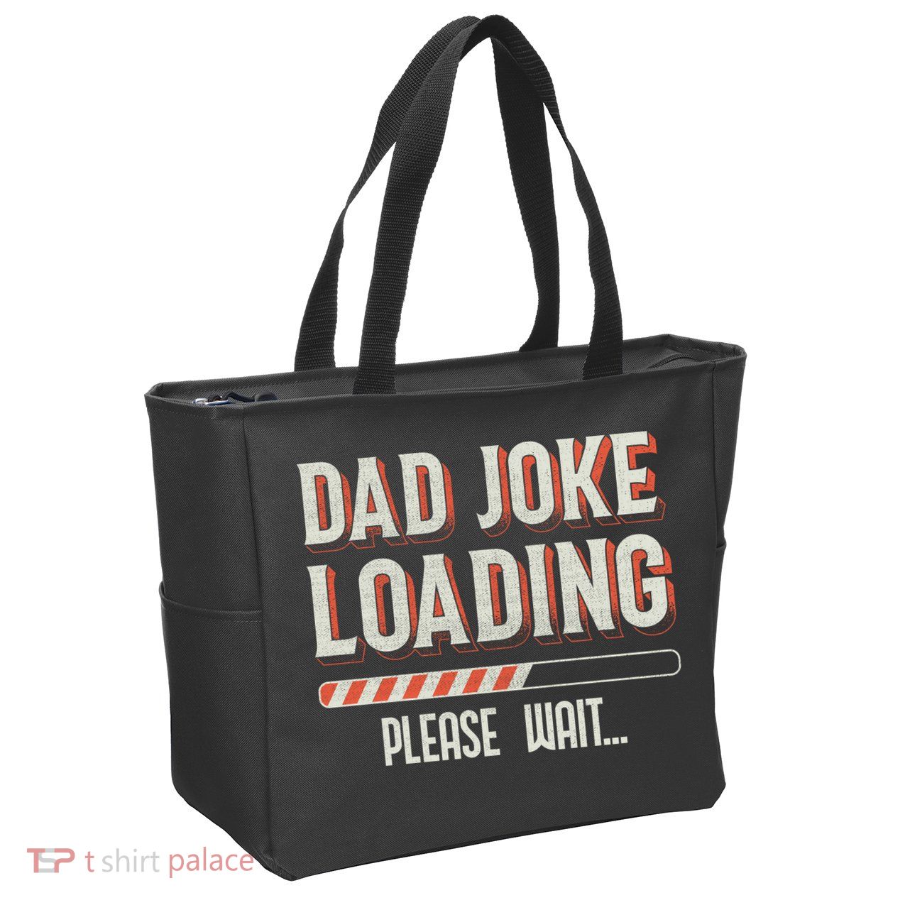 Dad Joke Loading   Zip Tote Bag