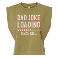 Dad Joke Loading   Garment-Dyed Women's Muscle Tee