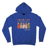 Delivering Joy Labor Delivery Christmas Birthday Specialist Gift Hoodie