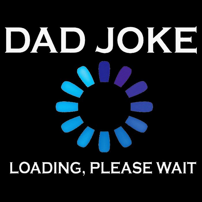 Dad Joke Loading Please Wait Funny Mousepad