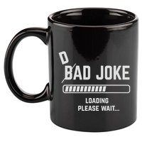 Dad Joke Loading Please Wait Daddy Father Humor 11oz C Handle Ceramic Mug