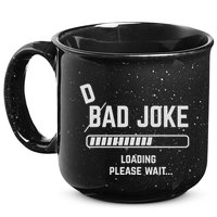 Dad Joke Loading Please Wait Daddy Father Humor 15oz Campfire Ceramic Mug