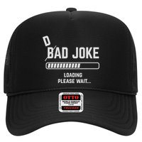 Dad Joke Loading Please Wait Daddy Father Humor Trucker Hat