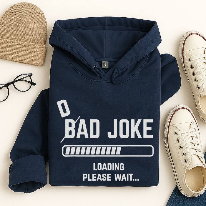 Dad Joke Loading Please Wait Daddy Father Humor Hoodie